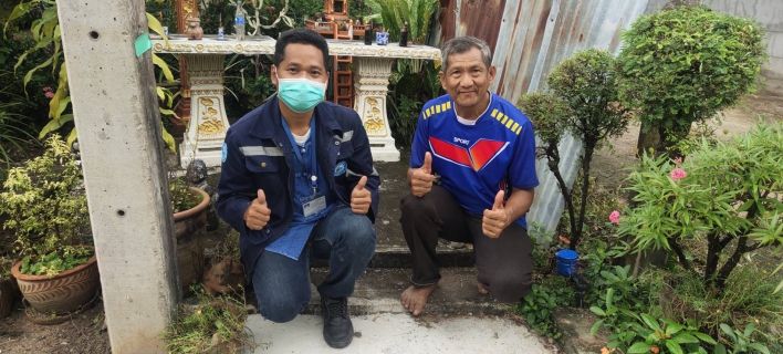 ไฟล์แนบ กปภ.สาขากำแพงเพชร เดินหน้าโครงการประปาทันใจ ส่ง Mr.ประปา  ปิด JOB ข้อร้องเรียน แก้ปัญหาทันใจ