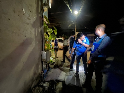 ไฟล์แนบ กปภ.สาขาชุมพร ลงพื้นที่ปฏิบัติการค้นหาท่อแตก  รั่ว