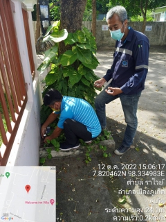 ไฟล์แนบ กปภ.สาขาภูเก็ต ลงพื้นที่บริเวณหมู่บ้านปฏักวิลล่า ต.ฉลอง อ.เมืองภูเก็ต ตรวจสอบและควบคุมคุณภาพน้ำ