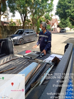 ไฟล์แนบ กปภ.สาขาภูเก็ต ลงพื้นที่บริเวณหมู่บ้านปฏักวิลล่า ต.ฉลอง อ.เมืองภูเก็ต ตรวจสอบและควบคุมคุณภาพน้ำ