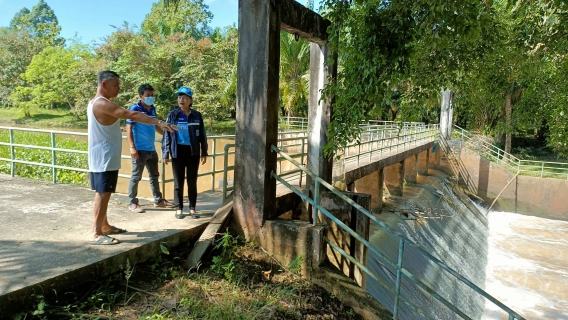 ไฟล์แนบ การประปาส่วนภูมิภาคสาขาคลองท่อม ลงพื้นที่​ติดตามสถานการณ์น้ำ บริเวณคลองสินปุน หน่วยบริการลำทับ 