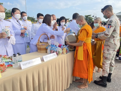 ไฟล์แนบ กปภ.สาขาพิษณุโลก เข้าร่วมกิจกรรมทำบุญตักบาตรเพื่อถวายเป็นพระราชกุศล