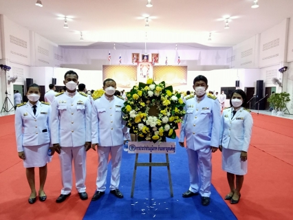 ไฟล์แนบ การประปาส่วนภูมิภาคสาขากาญจนดิษฐ์ ร่วมพิธีวางพวงมาลาเพื่อน้อมรำลึก ในพระมหากรุณาธิคุณ พระบาทสมเด็จพระบรมชนกาธิเบศรมหาภูมิพลอดุลยเดชมหาราชบรมนาถบพิตรเนื่องในวัน คล้ายวันสวรรคต 