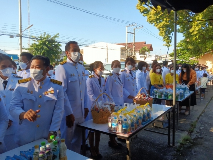ไฟล์แนบ กปภ.สาขาท่ามะกา เข้าร่วมพิธีทำบุญตักบาตรถวายเป็นพระราชกุศล เนื่องในวันคล้ายวันสวรรคต ในหลวง ร. 9  13 ตุลาคม 2565
