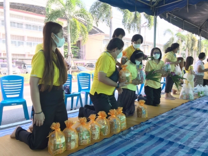 ไฟล์แนบ กปภ.สาขารังสิต(พ) ร่วมพิธีทำบุญตักบาตร ข้าวสาร อาหารแห้ง  เนื่องในวันคล้ายวันสวรรคต พระบาทสมเด็จพระบรมชนกาธิเบศร มหาภูมิพลอดุลยเดชมหาราช บรมนาถบพิตร 13 ตุลาคม 2565