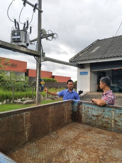 ไฟล์แนบ กปภ.สาขากาญจนดิษฐ์ ดำเนินการตรวจสอบสถานีจ่ายน้ำสะพานดิน  เพื่อสร้างความมั่นใจให้ลูกค้าผู้ใช้น้ำ ต่อไป