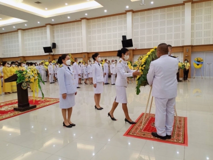 ไฟล์แนบ การประปาส่วนภูมิภาคสาขาสมุทรสงคราม ร่วมพิธีวางพวงมาลา  เนื่องในวันคล้ายวันสวรรคต พระบาทสมเด็จพระบรมชนกาธิเบศร มหาภูมิพลอดุลยเดชมหาราช บรมนาถบพิตร 13 ตุลาคม 2565