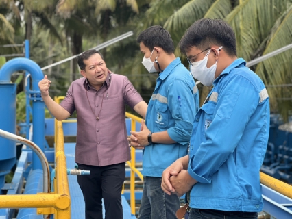 ไฟล์แนบ กปภ.สาขาสมุทรสงคราม คุมเข้มการผลิตจ่ายน้ำประปา มั่นใจพร้อมให้บริการน้ำประปาอย่างต่อเนื่อง แม้ในยามฝนตกชุกและน้ำทะเลหนุนสูง