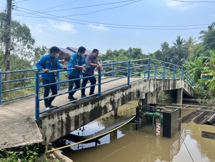 ไฟล์แนบ กปภ.สาขาสมุทรสงคราม คุมเข้มการผลิตจ่ายน้ำประปา มั่นใจพร้อมให้บริการน้ำประปาอย่างต่อเนื่อง แม้ในยามฝนตกชุกและน้ำทะเลหนุนสูง