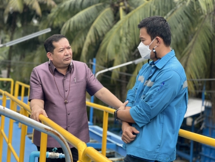 ไฟล์แนบ กปภ.สาขาสมุทรสงคราม คุมเข้มการผลิตจ่ายน้ำประปา มั่นใจพร้อมให้บริการน้ำประปาอย่างต่อเนื่อง แม้ในยามฝนตกชุกและน้ำทะเลหนุนสูง