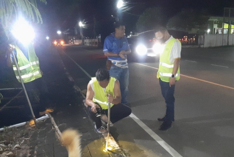 ไฟล์แนบ การประปาส่วนภูมิภาคสาขาขลุง ออกสำรวจหาท่อรั่ว ครั้งที่ 1 ในพื้นที่ตำบลปากน้ำแหลมสิงห์  (DMA09)