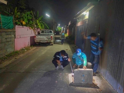 ไฟล์แนบ การประปาส่วนภูมิภาคสาขากระนวน ทำการออกสำรวจหาท่อแตก-รั่ว โดยวิธีการเดินสำรวจ (Passive Control)