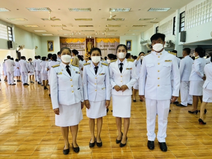 ไฟล์แนบ การประปาส่วนภูมิภาคสาขาแก้งคร้อ เข้าร่วมพิธีทำบุญตักบาตรพระราชกุศล และพิธีวางพวงมาลา เพื่อน้อมรำลึกในพระมหากรุณาธิคุณ เนื่องในวันคล้ายวันสวรรคต พระบาทสมเด็จพระบรมชนกาธิเบศร มหาภูมิพลอดุลยเดชมหาราช บรมนาถบพิตร 13 ตุลาคม 2565