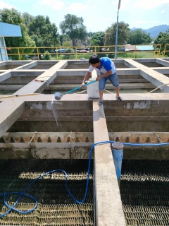 ไฟล์แนบ กปภ.สาขากาญจนบุรี ล้างถังตกตะกอนโรงกรองน้ำ ประจำเดือน ตุลาคม 2565 