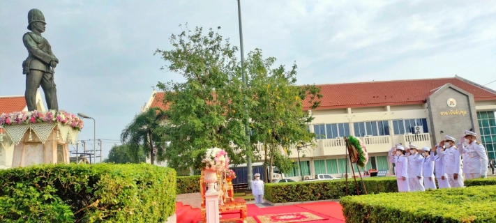 ไฟล์แนบ กปภ.สาขาปทุมธานี เข้าร่วมพิธีน้อมรำลึกเนื่องในวันคล้ายวันสวรรคตพระบาทสมเด็จพระจุลจอมเกล้าเจ้าอยู่หัว 23 ตุลาคม 2565