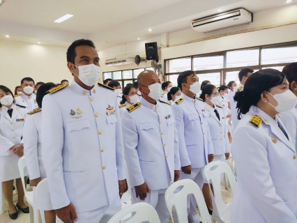 ไฟล์แนบ กปภ.สาขาท่ามะกา เข้าร่วมพิธีวางพวงมาลา กิจกรรมน้อมรำลึกเนื่องในวันคล้ายวันสวรรคต พระบาทสมเด็จพระจุลจอมเกล้าเจ้าอยู่หัว  วันเสาร์ที่ 23 ตุลาคม 2565 