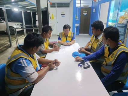 ไฟล์แนบ กปภ.สาขาอ่าวลึก ลงพื้นที่ทำ Step Test ออกสำรวจค้นหาท่อแตก  รั่ว 