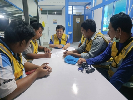 ไฟล์แนบ กปภ.สาขาอ่าวลึก ลงพื้นที่ทำ Step Test ออกสำรวจค้นหาท่อแตก  รั่ว 