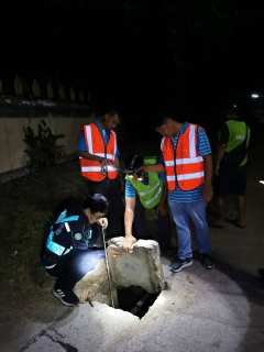 ไฟล์แนบ การประปาส่วนภูมิภาคสาขาฮอด ดำเนินการหาน้ำสูญเสียเชิงรุก ครั้งที่ 4 /2566