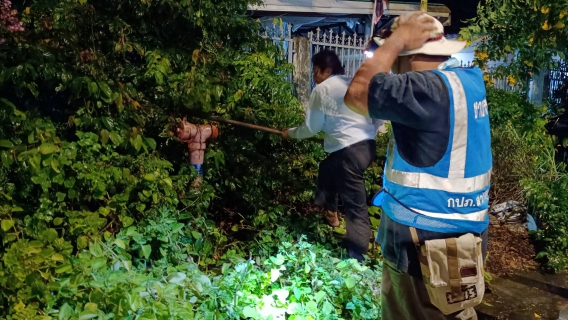 ไฟล์แนบ กปภ.สาขาสุพรรณบุรี ดำเนินการเปิดล้างตะกอนระบายในเส้นท่อจ่ายน้ำ (Blow off) ผ่านหัวดับเพลิง ตามแผนโครงการจัดการน้ำสะอาด (Water Safety Plan)