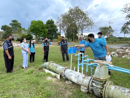 ไฟล์แนบ กปภ.สาขาขลุง และงานควบคุมคุณภาพน้ำ 2 กปภ.เขต 1 ร่วมกับสำนักงานสาธารณสุขอำเภอขลุง ลงพื้นที่ตรวจสอบคุณภาพน้ำ หาเชื้อโคลิฟอร์มแบคทีเรีย ป้องกันการแพร่ระบาดของเชื้อโนโรไวรัส (Norovirus) และสร้างความเชื่อมั่นในคุณภาพน้ำประปา (water is Life) 