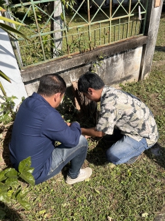 ไฟล์แนบ ทีมงานบริการฯ กปภ.สาขากำแพงเพชร เร่งตรวจสอบน้ำไหลอ่อน พิกัดลานกระบือ