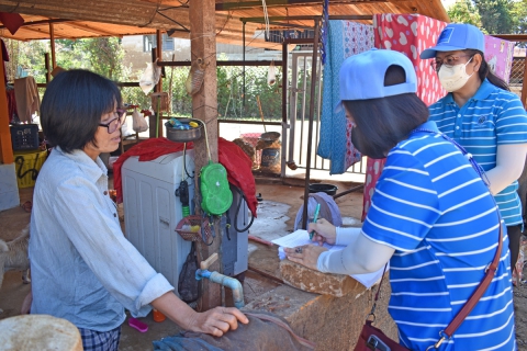 ไฟล์แนบ กปภ.สาขาอุบลราชธานี ลงพื้นที่ต่อเนื่องตรวจสอบและซ่อมแซมแก้ไขระบบประปาฟื้นฟูหลังน้ำลด  ณ ชุมชนหาดสวนยา