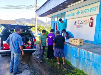 ไฟล์แนบ การประปาส่วนภูมิภาคสาขากระบี่ ร่วมกับ กองระบบผลิตและควบคุมคุณภาพน้ำ 4 งานบำรุงรักษา ดำเนินการปรับปรุงระบบจ่ายสารเคมี เพิ่มประสิทธิภาพเครื่องจักร อุปกรณ์ ให้เป็นไปตามมาตรฐาน ยึดหลักอาชีวอนามัยและความปลอดภัยในการปฏิบัติงาน
