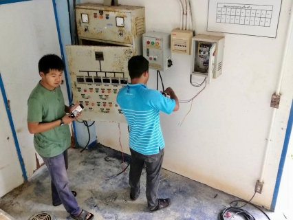 ไฟล์แนบ การประปาส่วนภูมิภาคสาขากระบี่ ร่วมกับ กองระบบผลิตและควบคุมคุณภาพน้ำ 4 งานบำรุงรักษา ดำเนินการปรับปรุงระบบจ่ายสารเคมี เพิ่มประสิทธิภาพเครื่องจักร อุปกรณ์ ให้เป็นไปตามมาตรฐาน ยึดหลักอาชีวอนามัยและความปลอดภัยในการปฏิบัติงาน