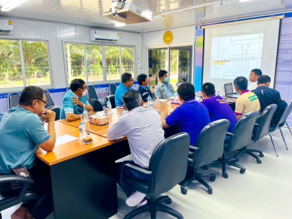 ไฟล์แนบ การประปาส่วนภูมิภาคเขต 4 พร้อมการประปาส่วนภูมิภาคสาขากระบี่ ร่วมประชุมติดตามการวางแผนงาน ย้ายสาธารณูปโภค งานโครงการก่อสร้างทางหลวงหมายเลข 4 สายสามแยกโค้งปลาลัง-เหนือคลอง ตอน 2 (ตรงข้ามสนามบินนานาชาติกระบี่)