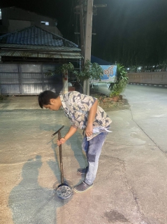 ไฟล์แนบ กปภ.สาขากำแพงเพช ลงพื้นที่ทำ Step test สำรวจหาท่อแตก-รั่วเชิงรุก 