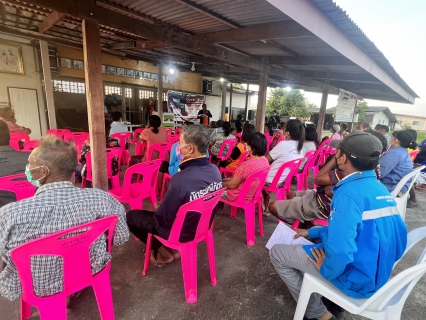 ไฟล์แนบ กปภ.สาขากุยบุรี ออกหน่วยประชาคมเผยแพร่ข้อมูลและรับฟังความคิดเห็นของประชาชน โครงการปรับปรุงเส้นท่อบ้านสำโหรงตลาดไฟไหม้ ต.สามกระทาย อ.กุยบุรี จ.ประจวบคีรีขันธ์