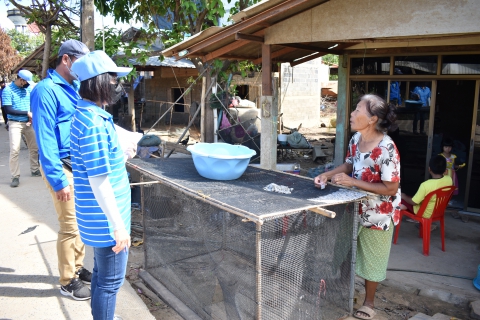 ไฟล์แนบ กปภ.สาขาอุบลราชธานี ลงพื้นที่ต่อเนื่องตรวจสอบและซ่อมแซมแก้ไขระบบประปาฟื้นฟูหลังน้ำลด  ณ บ้านคูเดื่อ ตำบลแจระแม อำเภอเมืองอุบลราชธานี