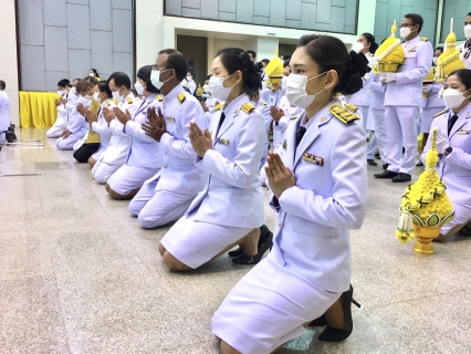 ไฟล์แนบ การประปาส่วนภูมิภาคสาขากระบี่ ร่วมพิธีถวายพานพุ่มดอกไม้และถวายบังคม เนื่องในวันคล้ายวันพระบรมราชสมภพของ พระบาทสมเด็จพระบรมชนกาธิเบศร มหาภูมิพลอดุลยเดชมหาราช บรมนาถบพิตร และวันพ่อแห่งชาติ