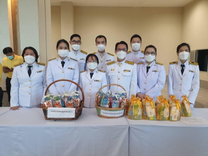 ไฟล์แนบ กปภ.สาขาเชียงใหม่(พ) ร่วมพิธีทำบุญตักบาตร และถวายพานพุ่ม 5 ธันวาคม 2565