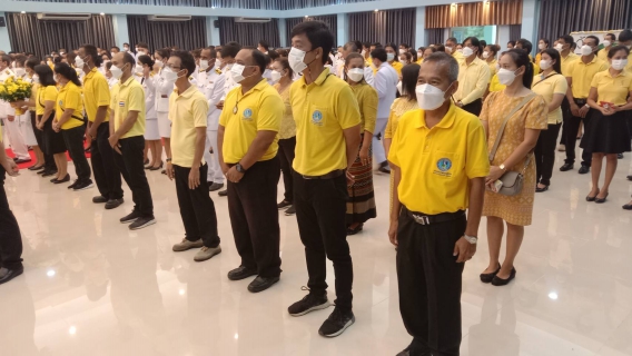 ไฟล์แนบ กปภ.สาขาปากพนัง เข้าร่วมพิธีวางพานพุ่มดอกไม้และพิธีถวายบังคมหน้าพระบรมฉายาลักษณ์ พระบาทสมเด็จพระบรมชนกาธิเบศร มหาภูมิพลอดุลยเดชมหาราช บรมนาถบพิตร