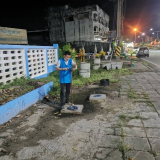 ไฟล์แนบ กปภ.สาขาปากพนัง ลงพื้นที่เดินสำรวจหาท่อแตก/ท่อรั่ว จากการทำ step test ตามแผนลดน้ำสูญเสีย บริเวณพื้นที่ DMA-07 สำนักงาน กปภ.สาขาปากพนัง บริเวณ ถ.ศรีสมบูรณ์ และ ถ.สุนอนันต์ อ.ปากพนัง จ.นครศรีธรรมราช 