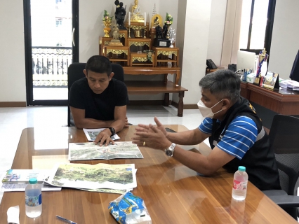 ไฟล์แนบ กปภ.สาขาภูเก็ต เข้าพบนายกเทศมนตรีเมืองกะทู้เพื่อหารือขั้นตอนการดำเนินงาน งานย้ายแนวท่อส่งน้ำไปตำบลป่าตอง 