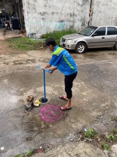 ไฟล์แนบ การประปาส่วนภูมิสาขาจันดี ลงพื้นที่เดินสำรวจหาท่อแตก-ท่อรั่ว