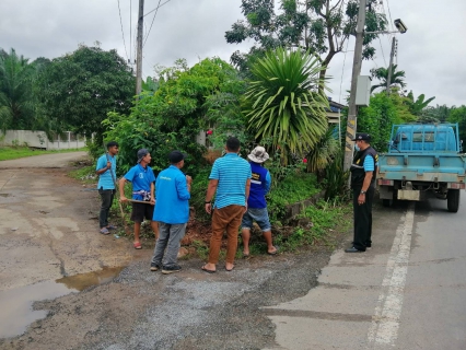 ไฟล์แนบ การประปาส่วนภูมิสาขาจันดี ลงพื้นที่เดินสำรวจหาท่อแตก-ท่อรั่ว