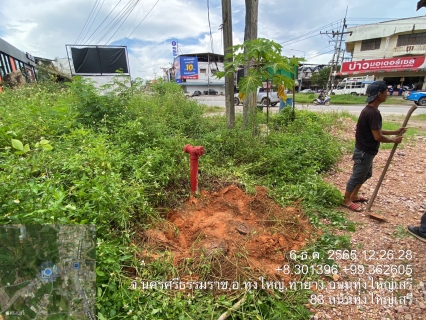 ไฟล์แนบ การประปาส่วนภูมิสาขาจันดี ลงพื้นที่เดินสำรวจหาท่อแตก-ท่อรั่ว