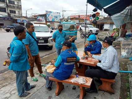 ไฟล์แนบ การประปาส่วนภูมิสาขาจันดี ลงพื้นที่เดินสำรวจหาท่อแตก-ท่อรั่ว