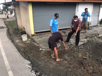 ไฟล์แนบ การประปาส่วนภูมิสาขาจันดี ลงพื้นที่เดินสำรวจหาท่อแตก-ท่อรั่ว