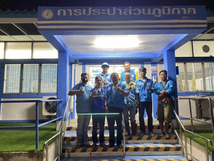 ไฟล์แนบ การประปาส่วนภูมิสาขาจันดี ลงพื้นที่เดินสำรวจหาท่อแตก-ท่อรั่วและทำ step Test