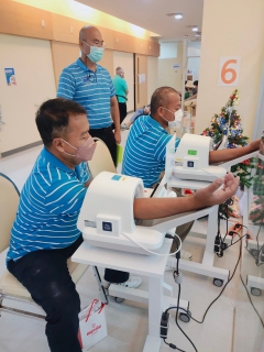 ไฟล์แนบ กปภ.สาขาท่ามะกา เข้ารับการตรวจสุขภาพประจำปี 2566 วันพุธที่ 14 ธันวาคม 2565