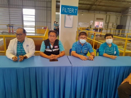 ไฟล์แนบ วันที่ 16 ธันวาคม 2565 การประปาส่วนภูมิภาคสาขาขนอม นำโดย นายธำรง  คุ้มเพชร ผู้จัดการการประปาส่วนภูมิภาคสาขาขนอม พร้อมด้วยหัวหน้างาน และพนักงานในสังกัด ได้เข้าศึกษาดูงานและเยี่ยมชมระบบควบคุมและกระบวนการผลิตน้ำของการประปาส่วนภูมิภาคสาขาสุราษฎร์ธานี (ชั้นพิเศษ) ณ โรงกรองน้ำบ้านนาทราย ตำบลหนองไทร อำเภอพุนพิน จังหวัดสุราษฎร์ธานี 