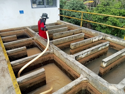 ไฟล์แนบ กปภ.สาขากาญจนดิษฐ์ ล้างทำความสะอาดโรงกรองน้ำและบ่อตกตะกอน หน่วยบริการดอนสัก สถานีผลิตน้ำบ้านน้ำฉา อำเภอดอนสัก จังหวัดสุราษร์ธานี ไตรมาส 1/2566