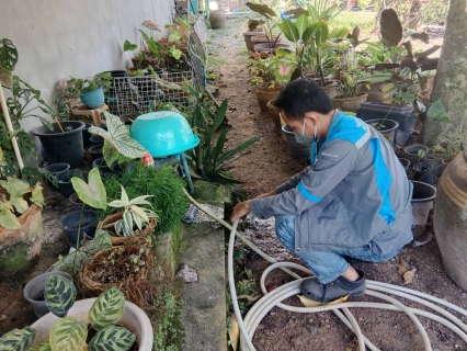 ไฟล์แนบ การประปาส่วนภูมิภาคสาขาอ่าวลึก ออกพื้นที่ตรวจสอบคุณภาพน้ำประปา ตรวจวัดค่าคลอรีน ค่าความขุ่นในน้ำประปา