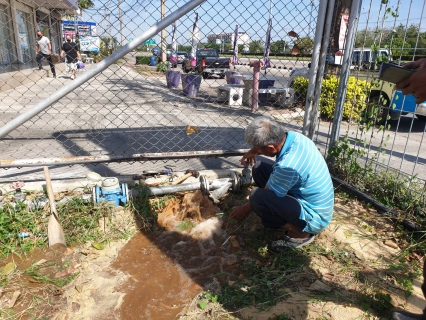 ไฟล์แนบ การประปาส่วนภูมิภาคสาขาสุพรรณบุรี ลงพื้นที่ล้างมาตรวัดน้ำขนาดใหญ่ T-strainer, Y-strainer 