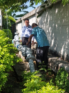 ไฟล์แนบ การประปาส่วนภูมิภาคสาขาสุพรรณบุรี ลงพื้นที่ล้างมาตรวัดน้ำขนาดใหญ่ T-strainer, Y-strainer 